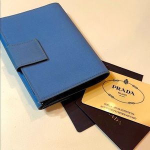 Prada Tessuto compact wallet